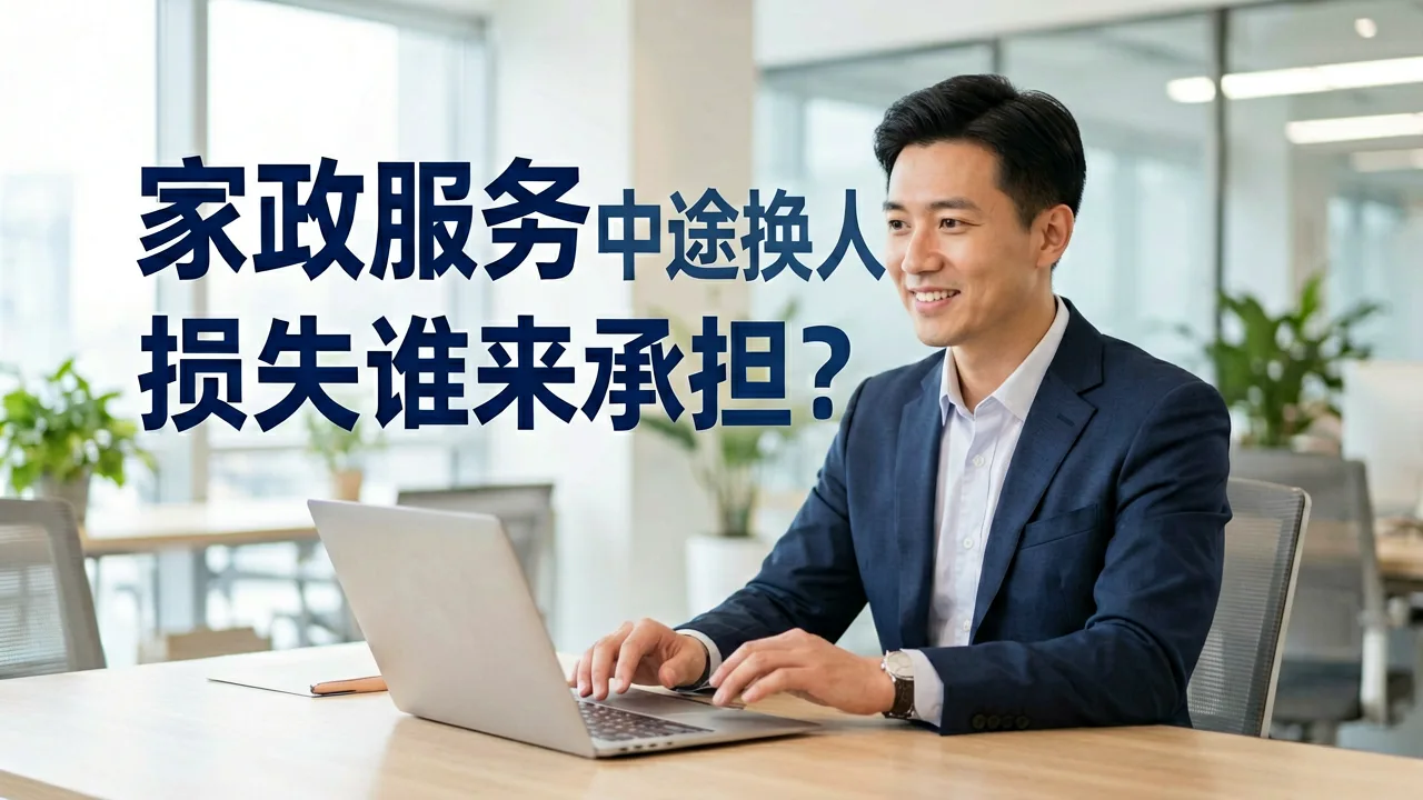 家政服务中途换人,损失谁来承担?
